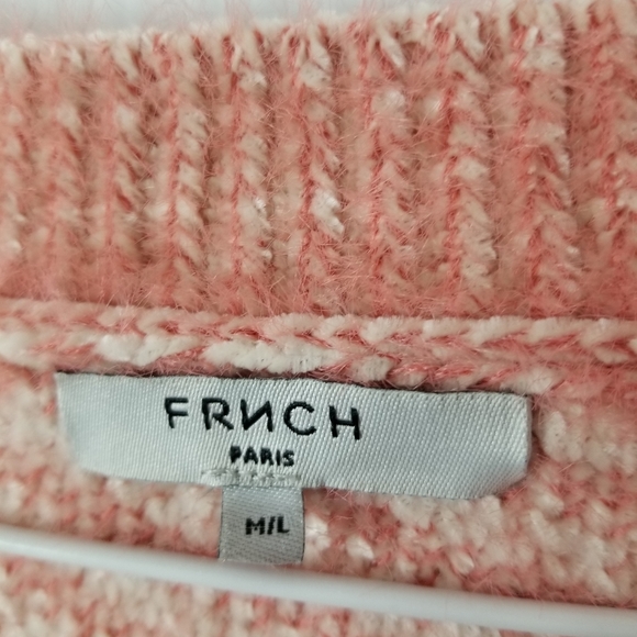 Frnch Chevron rose sweater - Picture 6 of 8